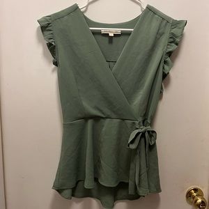 Sage green women’s blouse